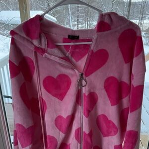 Pink Heart Hoodie